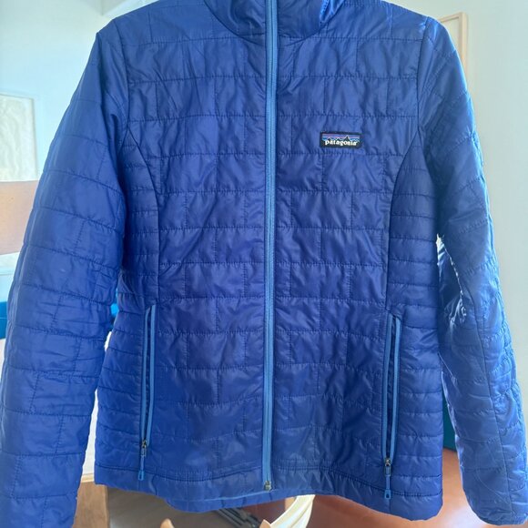 Beautiful Cobalt Blue Patagonia Hoody Nano Size S - Picture 7 of 7